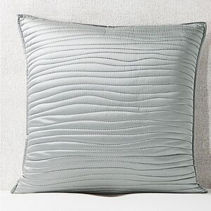 Hudson Park Collection Palmetto Euro Sham Silk, 26” X 26”